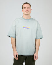 Zero Boxcar Tee - Bluestone