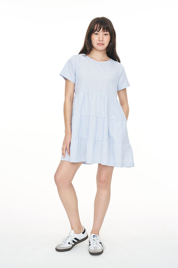 Cruise Milly Dress - Blue Haze Chalk