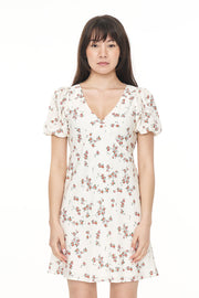 Lalisa Cleo Mini Dress - Multi Floral