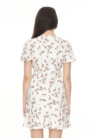 Lalisa Cleo Mini Dress - Multi Floral