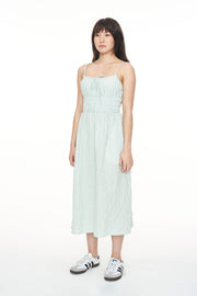 Catalina Eden Midi Dress - Mint/Chalk