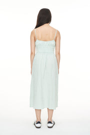 Catalina Eden Midi Dress - Mint/Chalk