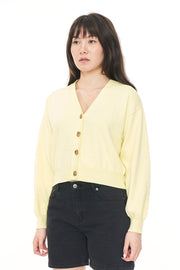 Bibi Knit Cardigan - Limoncello