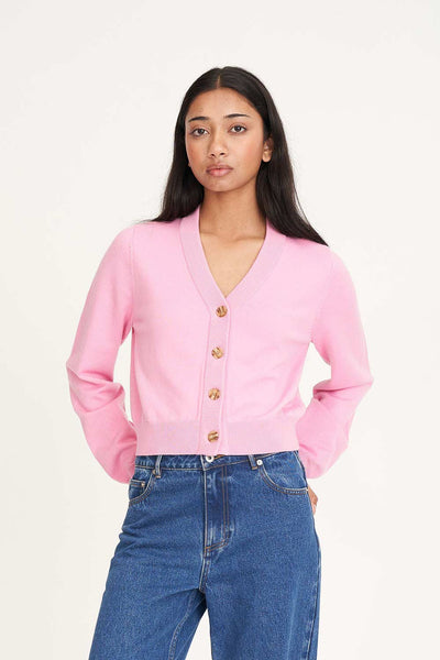 Bibi Knit Cardigan - Lychee