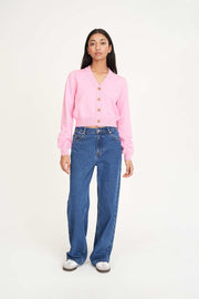 Bibi Knit Cardigan - Lychee