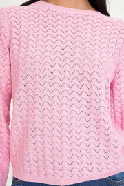 Ziggy Cruise Long Sleeve Top - Mellow Pink