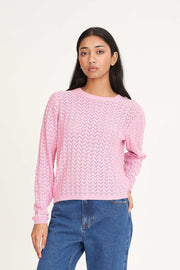 Ziggy Cruise Long Sleeve Top - Mellow Pink