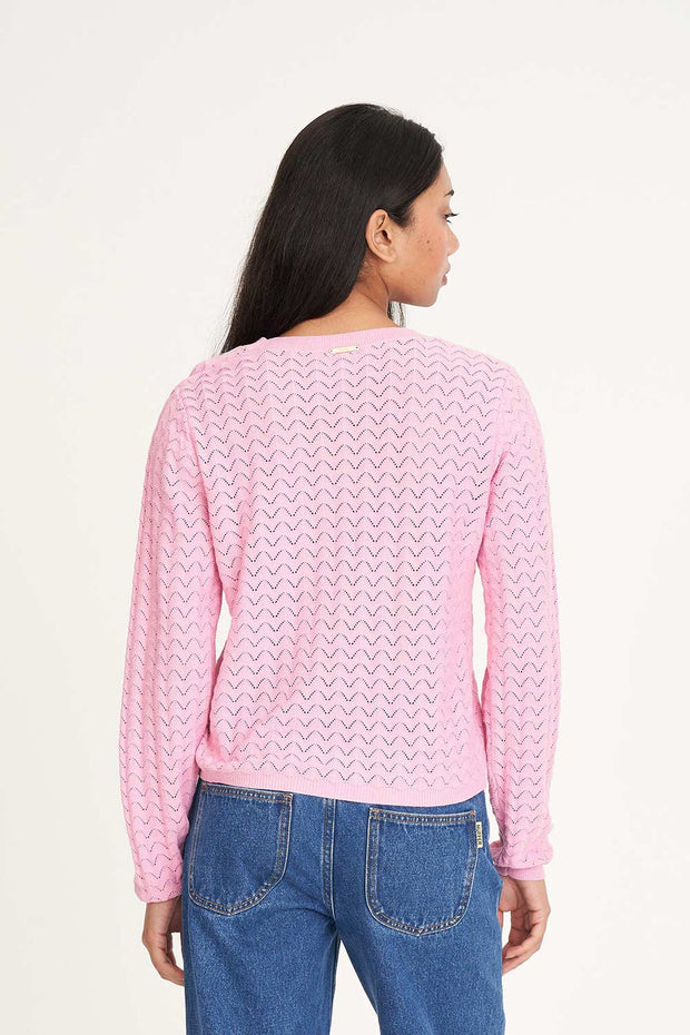 Ziggy Cruise Long Sleeve Top - Mellow Pink