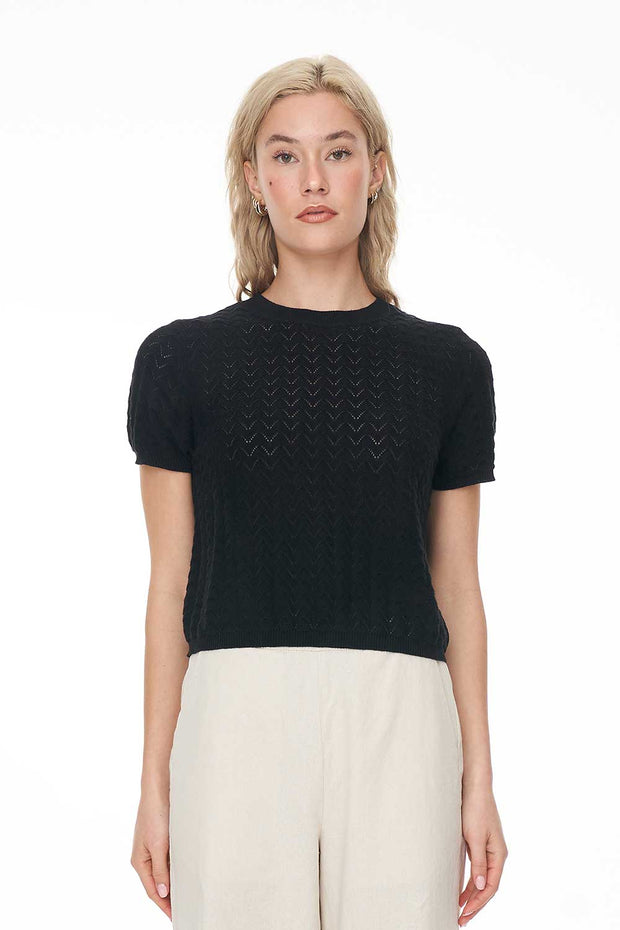 Ziggy Cruise Top - Black