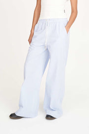 Cruise Lounge Pant - Ice Blue Stripe