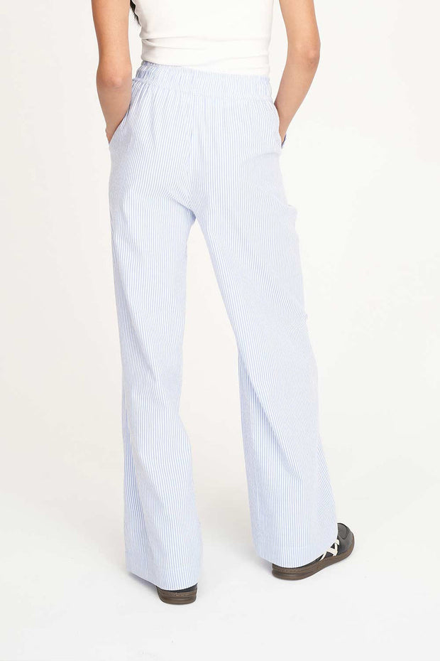 Cruise Lounge Pant - Ice Blue Stripe