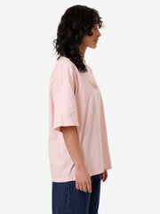 Highly Evolved Oversized Tee - Barely Pink