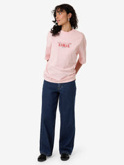 Highly Evolved Oversized Tee - Barely Pink