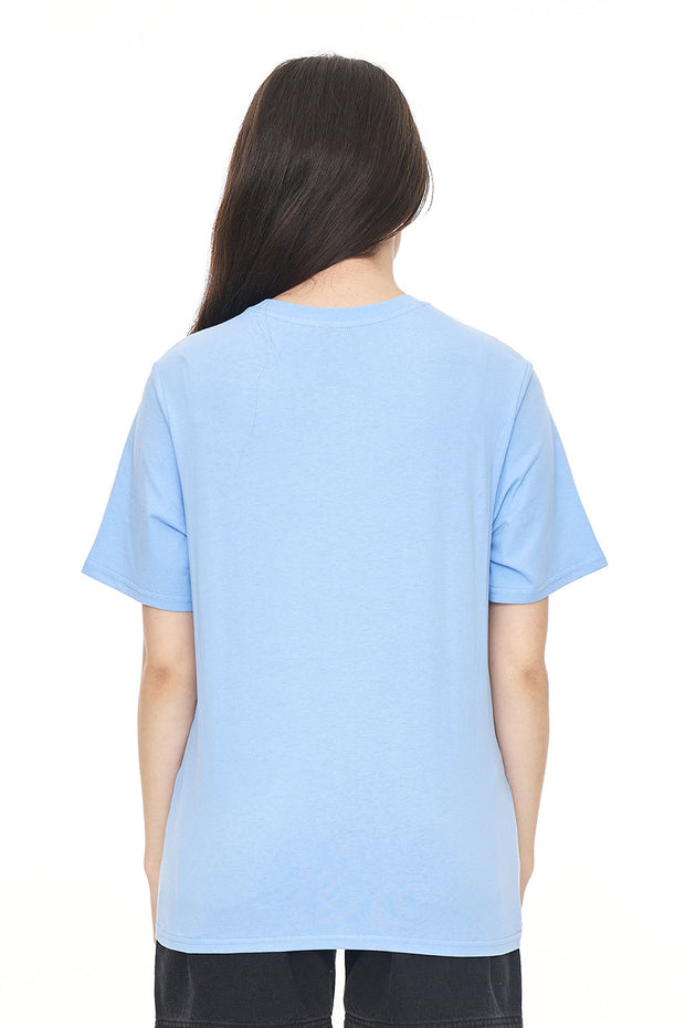 Classic Tee 170/Cursive - Cornflower