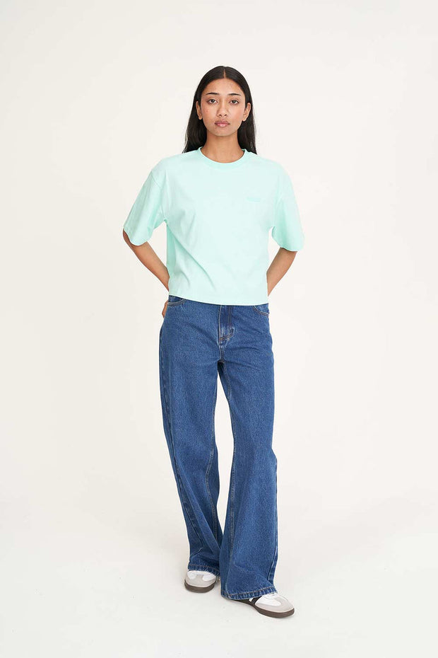 Boxy Crop Tee 220/Scope - Jelly