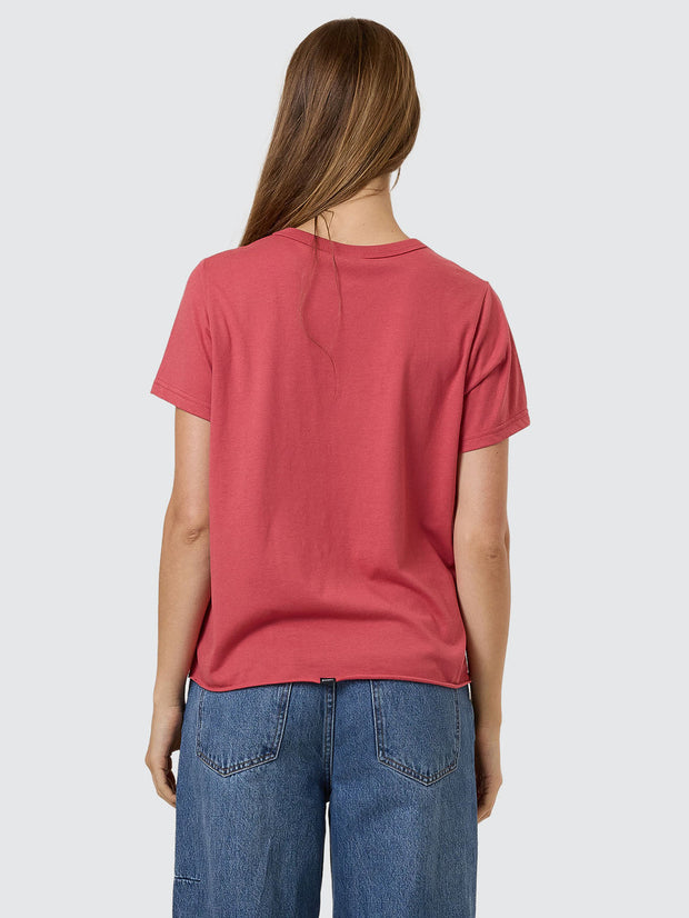 Minimal Thrills Relaxed Tee - Redwood