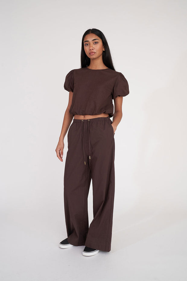 Lin-In Lounge Pant - Cocoa