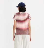 Margot Tee - Scarlet Stripe