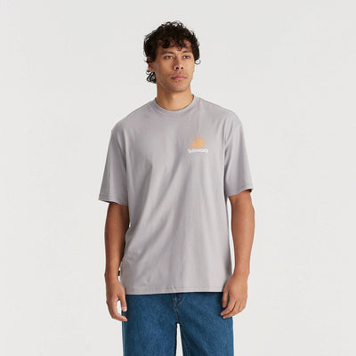Earth Serpent Slacker Tee - Concrete