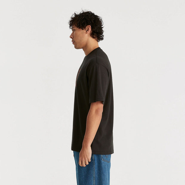 Expand Your Mind Slacker Tee - Worn Black