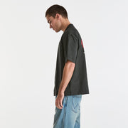 Motel Boxcar Tee - Dark Slate