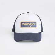 Wrangler Trucker Cap - White/Vintage Navy