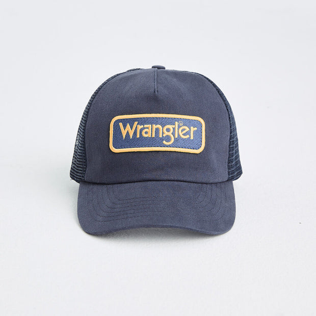 Wrangler Trucker Cap - Navy/Vintage Navy