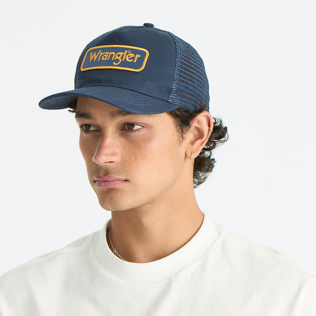 Wrangler Trucker Cap - Navy/Vintage Navy
