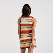 Flat Knit Tank - Sunset Multi