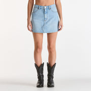 Repair Mini Skirt - Blue Tour