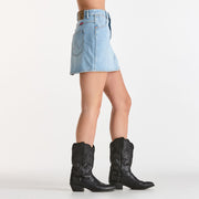 Repair Mini Skirt - Blue Tour