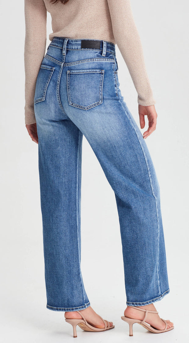 Wendy Wide Leg Jean - Denim Blue