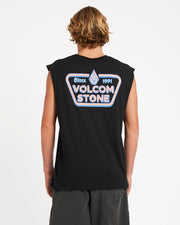 Counter Top Muscle Tee - Black