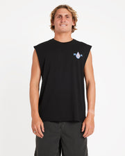 Counter Top Muscle Tee - Black