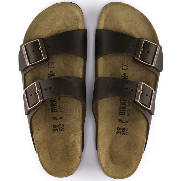 Arizona Oiled Leather Sandal - Habana (Regular Fit)