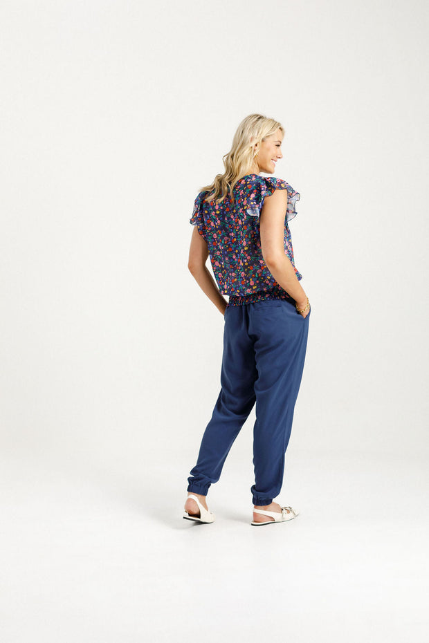 Lauren Top - Spring Blossoms