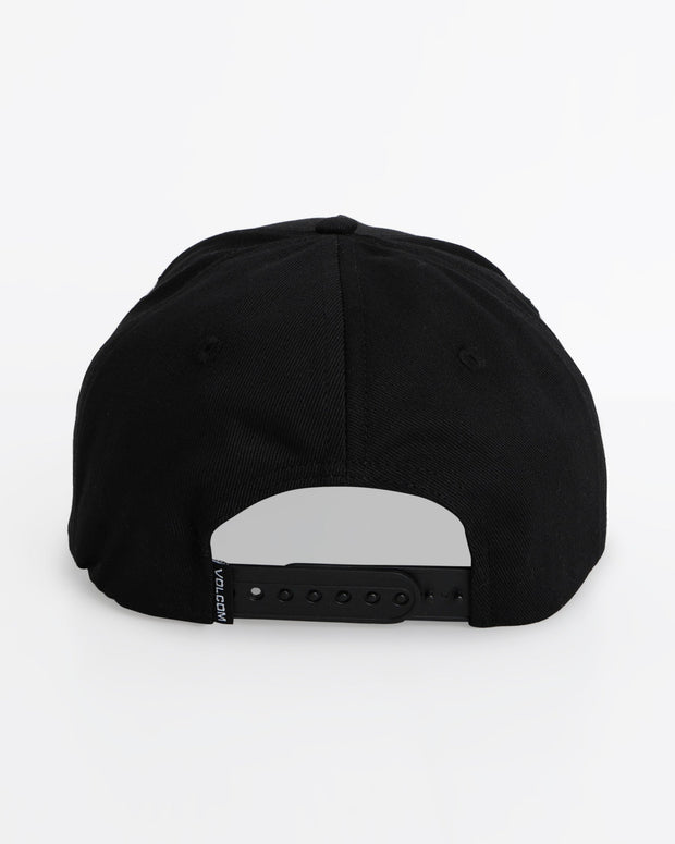 Embossed Stone Adjustable Hat - Black