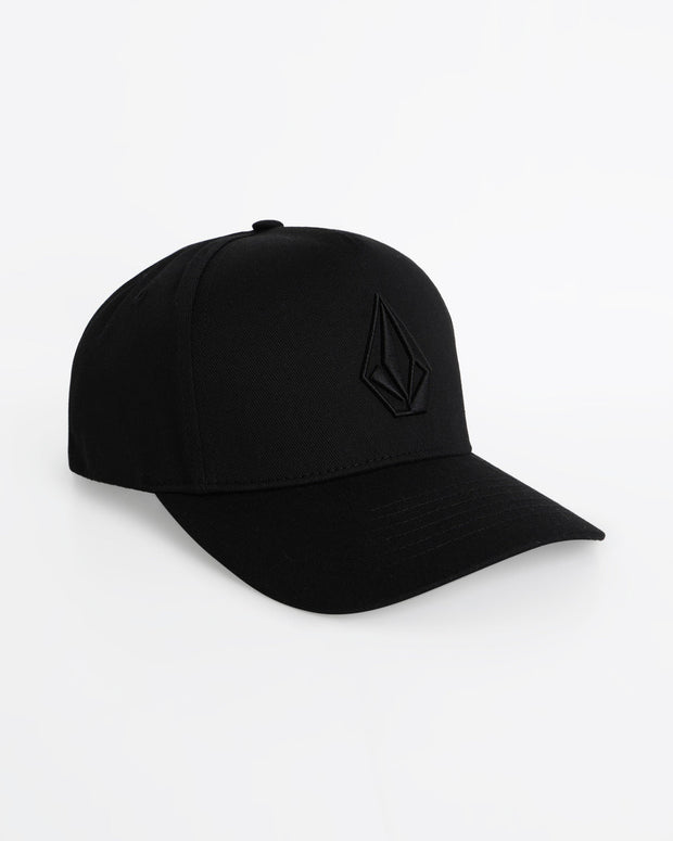 Embossed Stone Adjustable Hat - Black