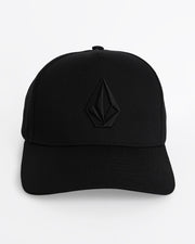 Embossed Stone Adjustable Hat - Black