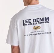 Global Corp Baggy Tee - White