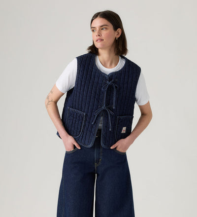 Lottie Liner Vest - Shaded View