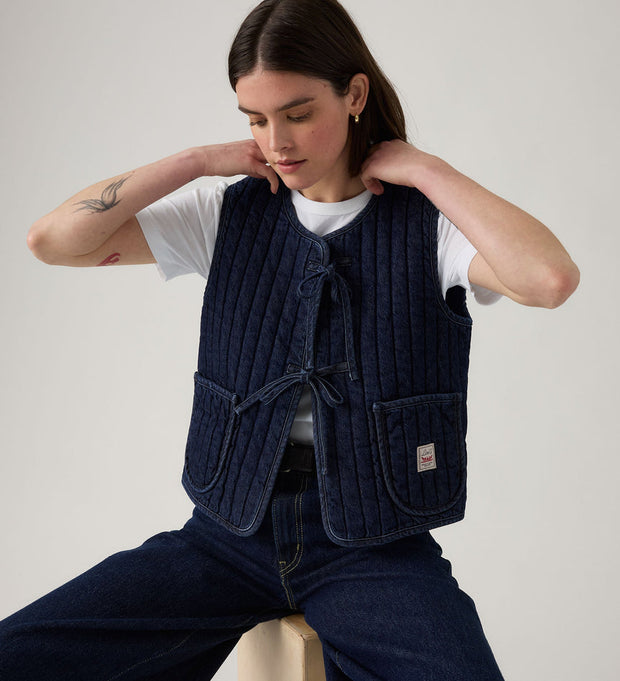 Lottie Liner Vest - Shaded View