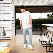 Easy Stripe Tee - Grey/White