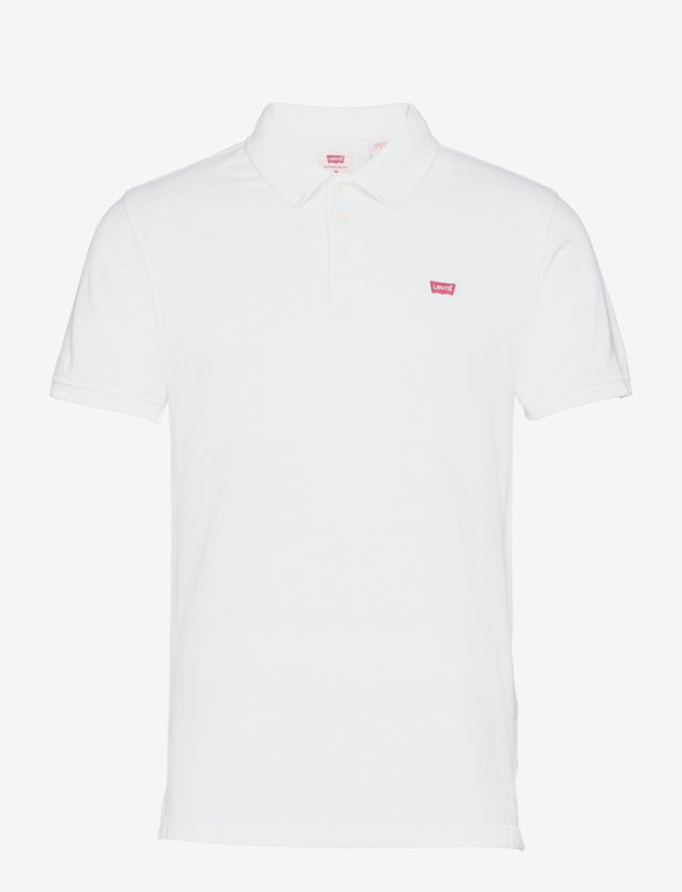 HM Polo Shirt - White + Pique