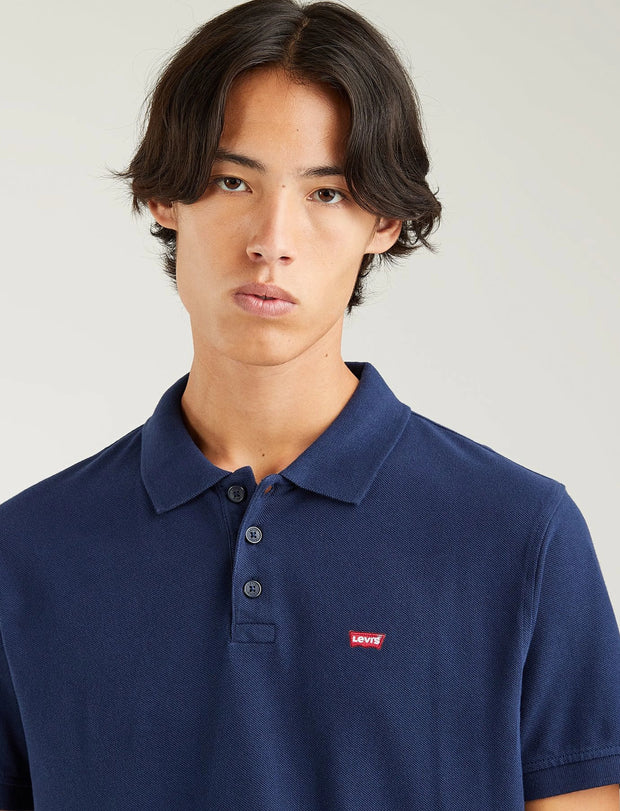 HM Polo Shirt - Navy Blazer + Pique