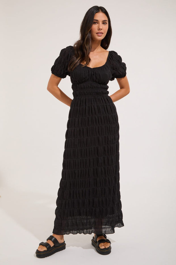 Maude Maxi Dress - Black