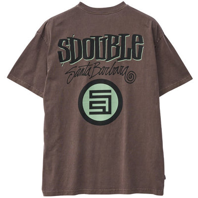 Combo Platter Tee - Washed Chocolate