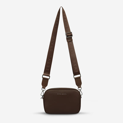 Plunder Bag with Webbed Strap - Cocoa