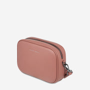 Plunder Bag with Webbed Strap - Dusty Rose