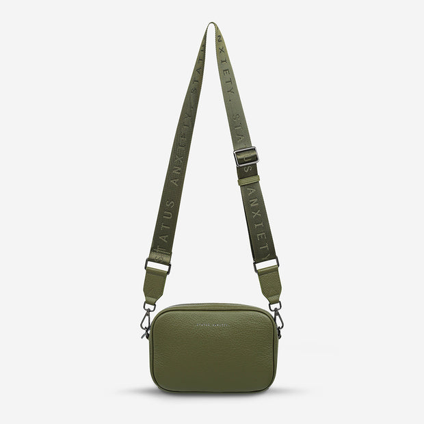 Plunder Bag with Webbed Strap - Khaki